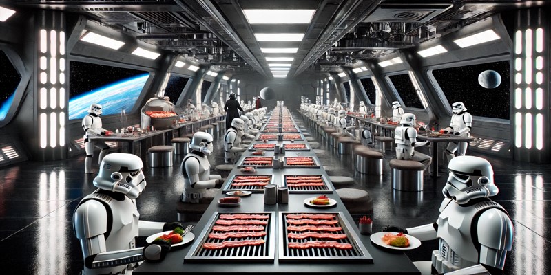 The Death Star Cafeteria